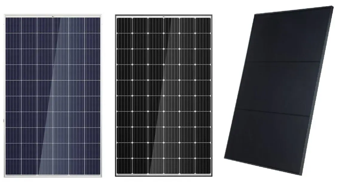 Tipuri de panouri solare fotovoltaice