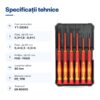 set surubelnite precizie vde yato yt 28283