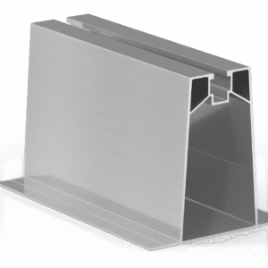 Profil Aluminiu Mini-Rail 90mm Înălțime - Compatibil cu Clema Rapidă