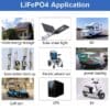 Acumulator EASUN POWER LiFePO4 12V 100Ah