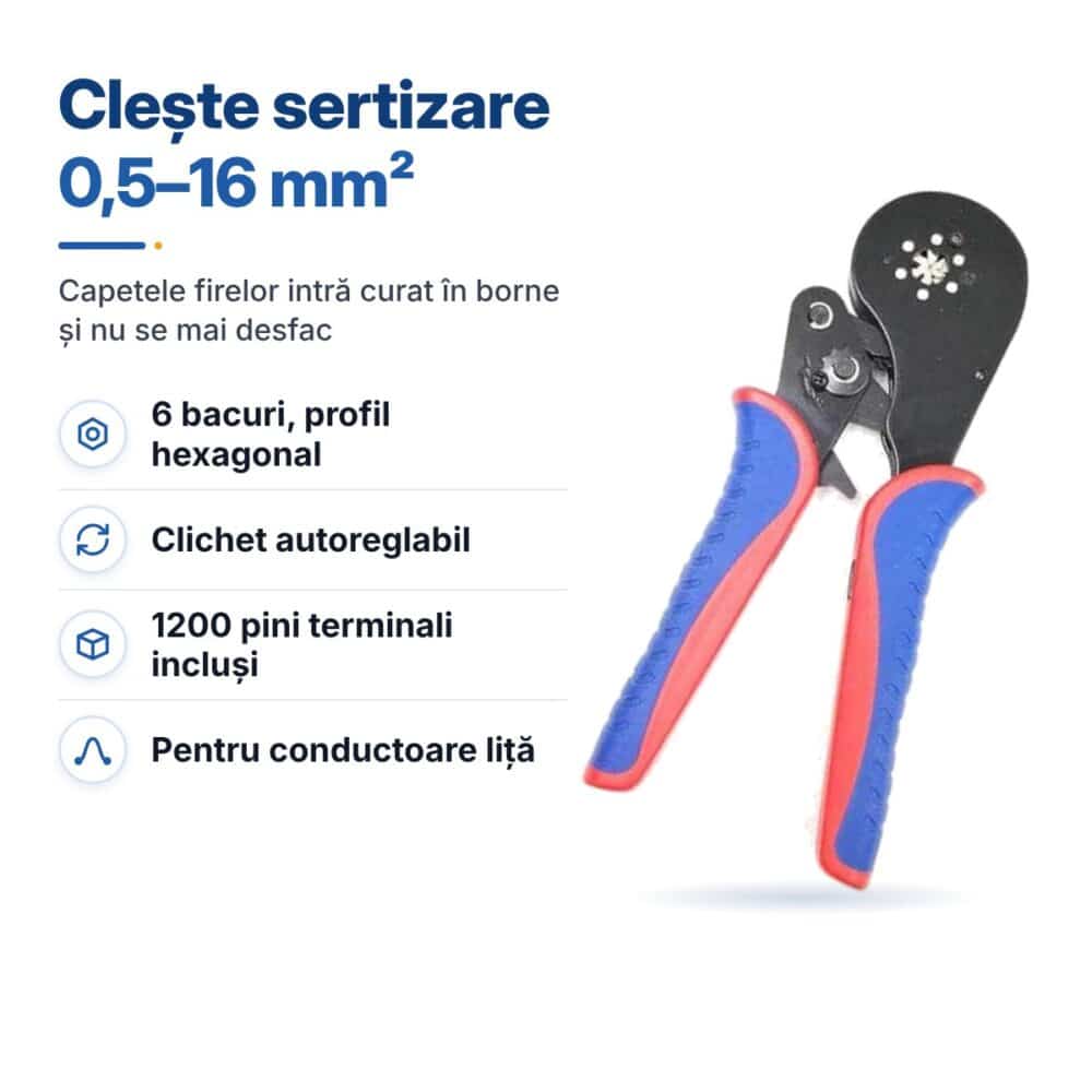 cleste sertizare pini 0 08 16mm2 hexagonal