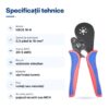 cleste sertizare pini 0 08 16mm2 hexagonal