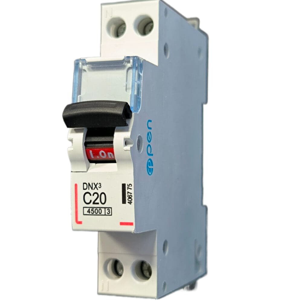 Siguranță Automată OPEN 1P+N 20A