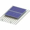Sistem de prindere panouri fotovoltaice pentru acoperiș din tablă cutată și trapezoidală