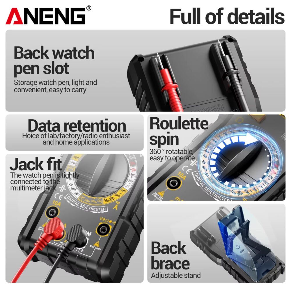 Multimetru digital ANENG SZ818