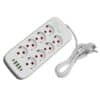 Prelungitor Multifuncțional 8 Prize cu USB