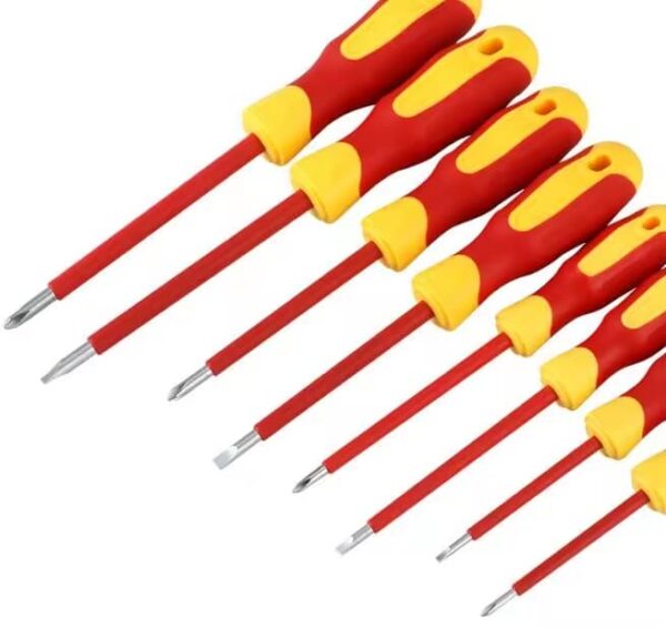 Set 8 șurubelnițe electrician