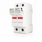 Soclu bipolar pentru siguranțe fuzibile 10x38