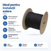 cablu solar 6mm negru