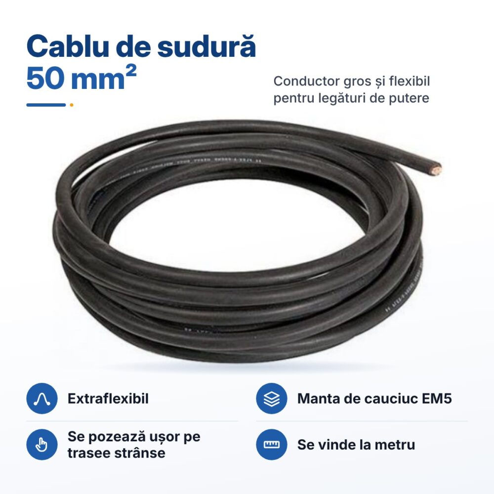 cablu sudura h01n2 d 50mm2