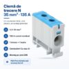 clema fleal 35 1k albastra