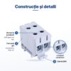 clema fleal 50 2 gri