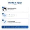 clema klip lok fara perforare
