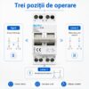 Comutator manual monofazat 63A 2P OPEN – caracteristici și detalii tehnice