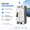 Întrerupător automat MCCB 200A 500V DC OPEN – caracteristici și detalii tehnice