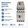 intrerupator mccb 400a 4p open om1