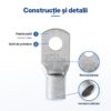 papuc cupru cositorit 50mm2 m8 sc50 8