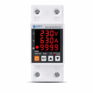 Releu protecție tensiune monofazat 63A OPEN