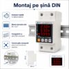 Releu protecție tensiune monofazat 63A OPEN – caracteristici și detalii tehnice