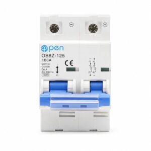 Siguranță automată DC 100A 2 poli 500V OPEN