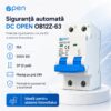 Siguranță automată DC 16A 2 poli 500V OPEN – caracteristici și detalii tehnice