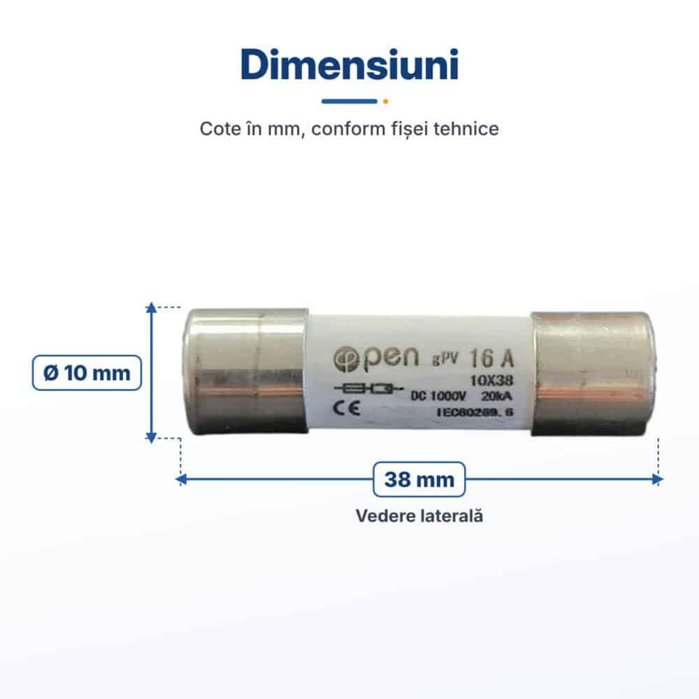 siguranta gpv 16a 10x38
