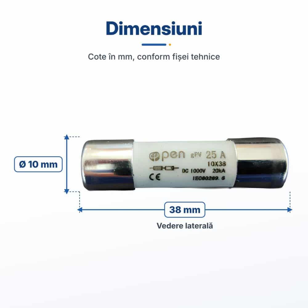 siguranta gpv 25a 10x38