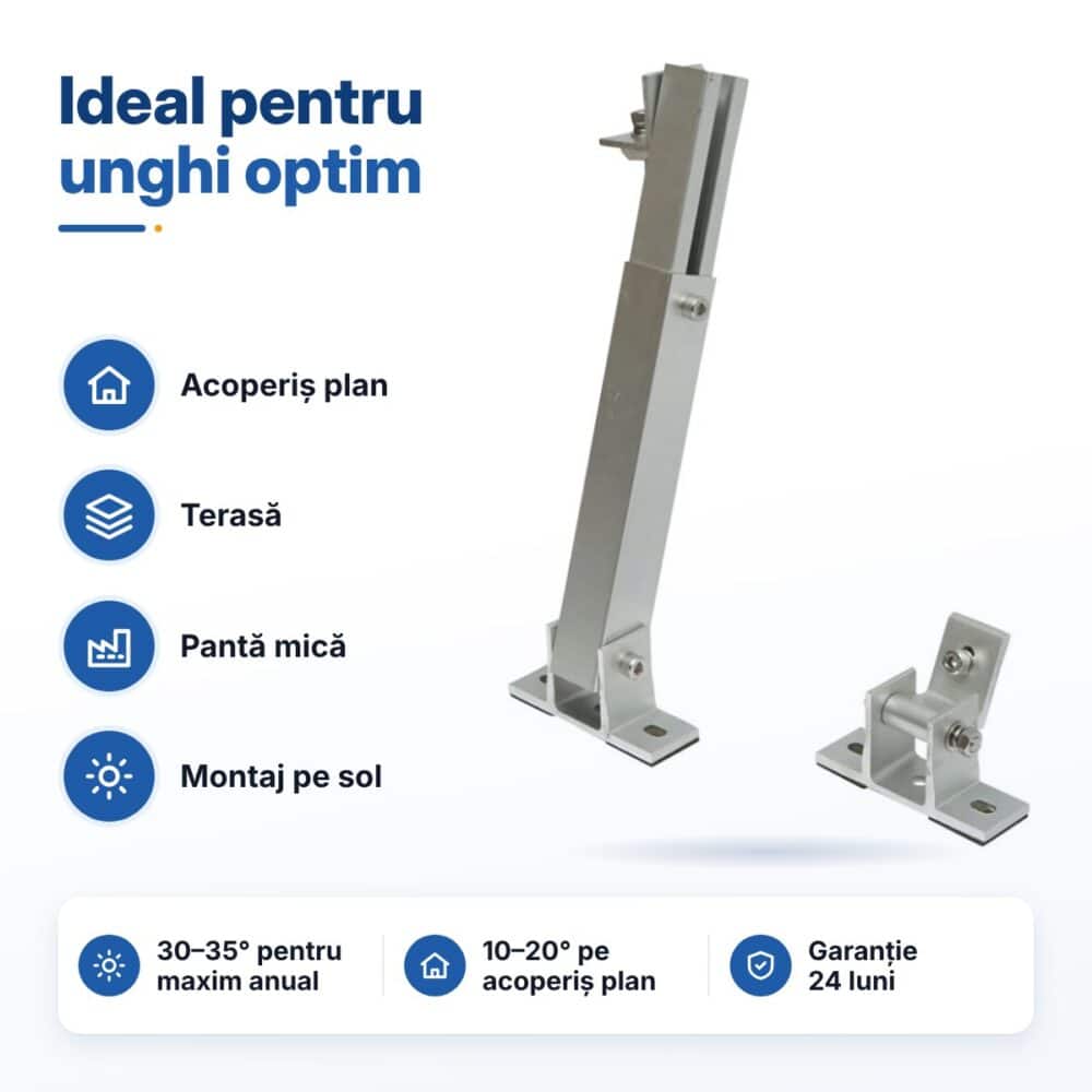 suport reglabil panou picior 44cm